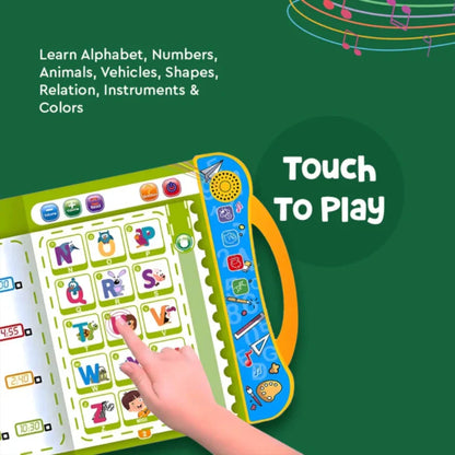 Kids Intelligence E-Book, English Letters & Words Learning, (with 6 months Guarantee)